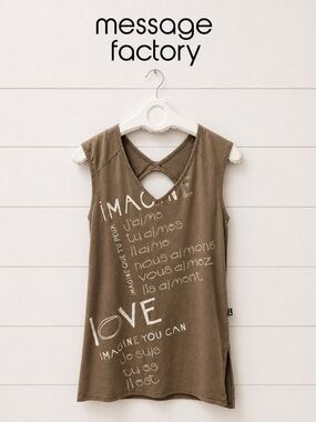 Tunic Tank Dress – Message Factory size S